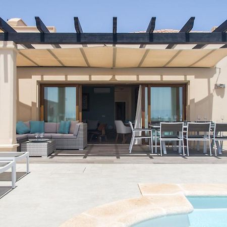 Luxurious Villa With Amazing Sea View And Pool Caleta De Fuste Eksteriør billede