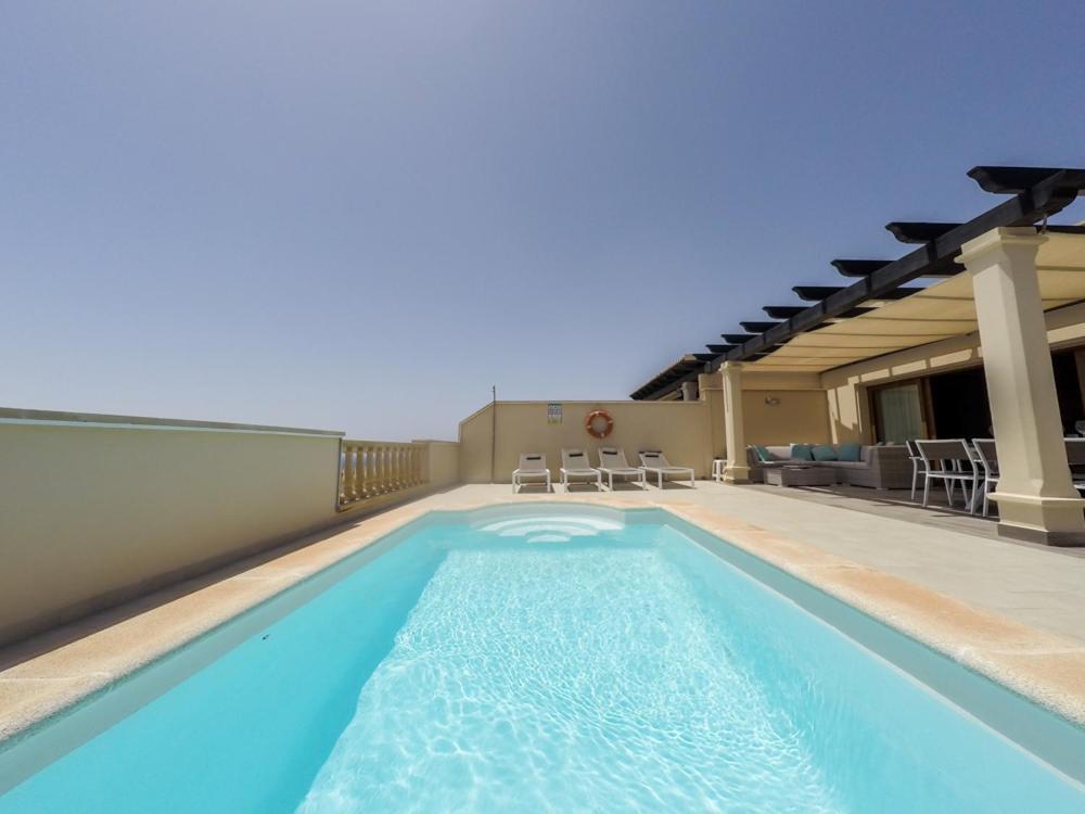 Luxurious Villa With Amazing Sea View And Pool Caleta De Fuste Eksteriør billede