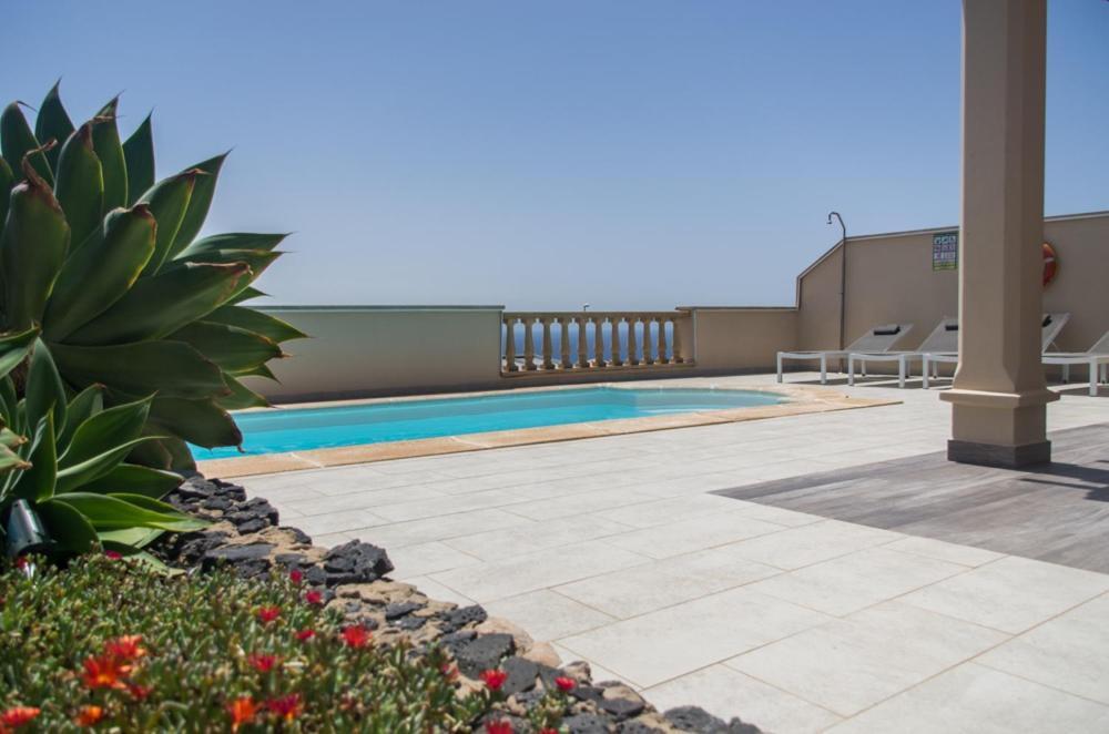 Luxurious Villa With Amazing Sea View And Pool Caleta De Fuste Eksteriør billede