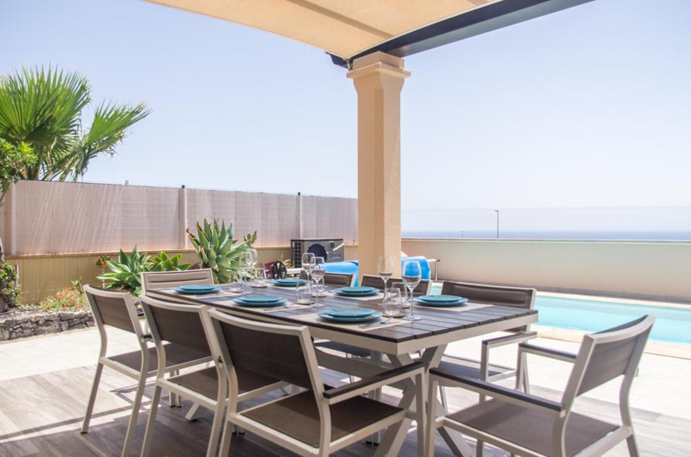 Luxurious Villa With Amazing Sea View And Pool Caleta De Fuste Eksteriør billede